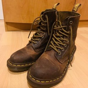 Brown Dr. Martens